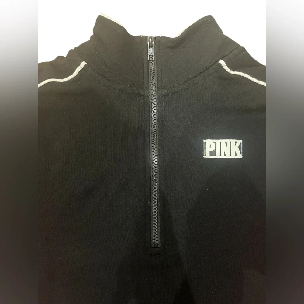 Victoria's‎ Secret PINK Size M Color Block Logo Jacket.
